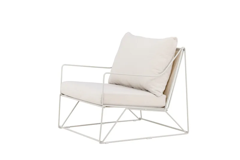 Usteryd 3-personers loungesofa - Beige - Havemøbler - Loungemøbler - Loungesofaer