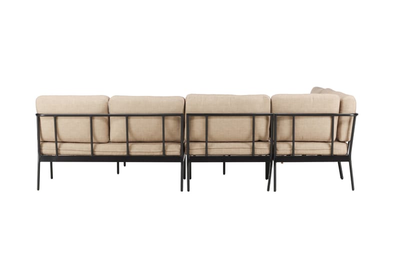 Pehnna Sofa Gruppe 5-personers - Sort - Have - Udendørs miljø - Altan & terrasse - Altanmøbler