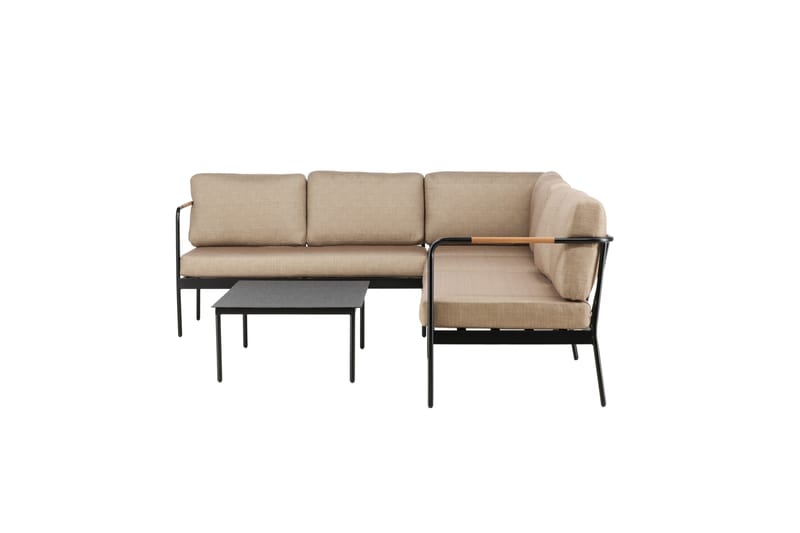 Pehnna Sofa Gruppe 5-personers - Sort - Have - Udendørs miljø - Altan & terrasse - Altanmøbler