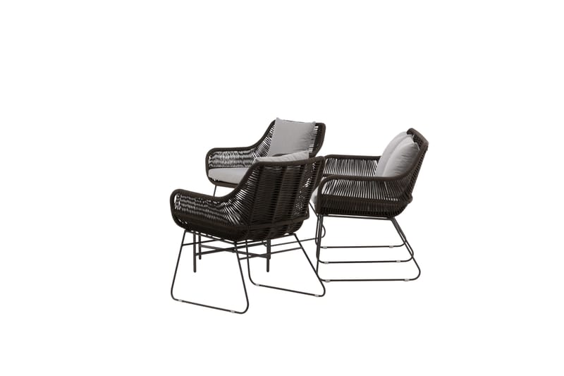 Davao Sofa Gruppe 4-personers - Mørkegrå - Have - Udendørs miljø - Altan & terrasse - Altanmøbler