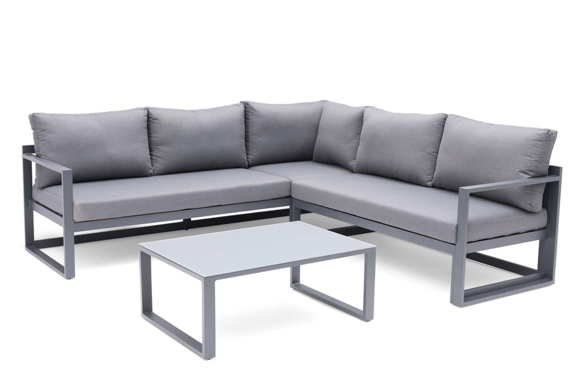Loungegruppe Hillerstorp Lundamo Grå - Grå - Have - Udendørs miljø - Altan & terrasse - Altanmøbler