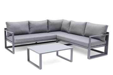 Loungegruppe Hillerstorp Lundamo Grå - Grå - Have - Udendørs miljø - Altan & terrasse - Altanmøbler