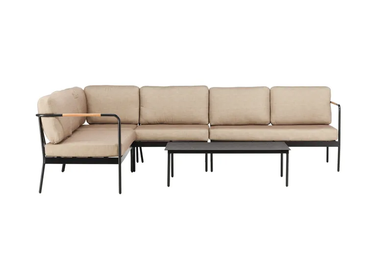 Pehnna Sofa Gruppe 5-personers, Sort