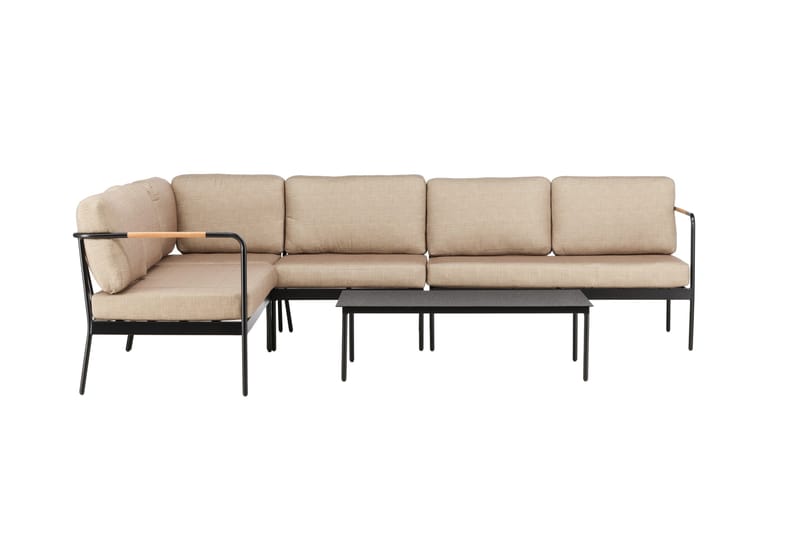 Pehnna Sofa Gruppe 5-personers, Sort