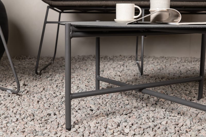 Davao Sofa Gruppe 4-personers - Mørkegrå - Have - Udendørs miljø - Altan & terrasse - Altanmøbler