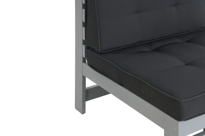 Husarn Midtermodul med Hynde Mat Grå - KWA - Have - Udendørs miljø - Altan & terrasse - Altanmøbler