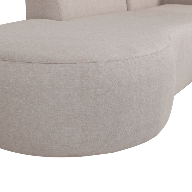 2-personers sofa med chaiselong Chios udendørs - Natur - Have - Udendørs miljø - Altan & terrasse - Altanmøbler