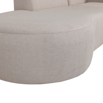 2-personers sofa med chaiselong Chios udendørs - Natur - Havemøbler - Loungemøbler - Sofagrupper udendørs