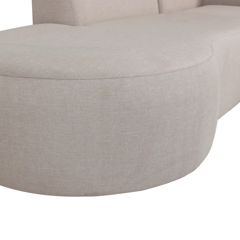 2-personers sofa med chaiselong Chios udendørs - Natur - Have - Udendørs miljø - Altan & terrasse - Altanmøbler