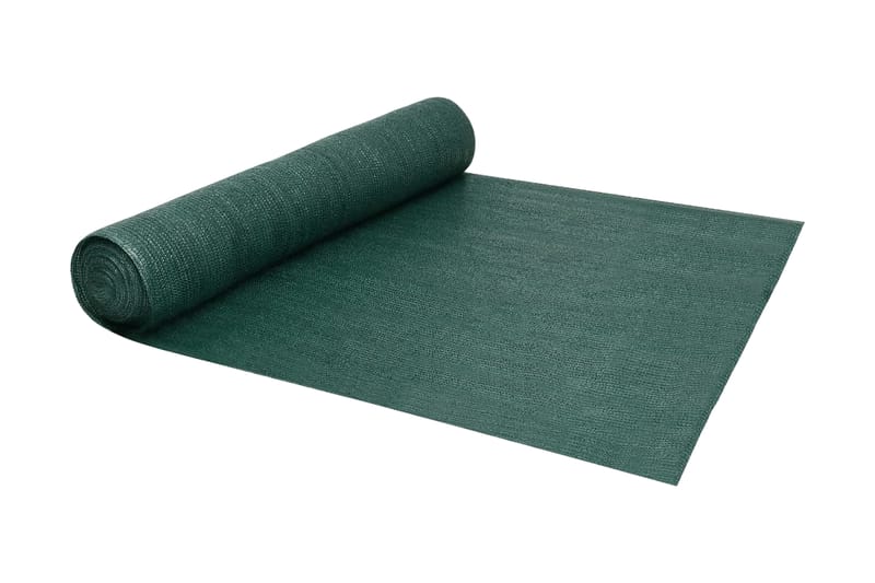 afskærmning 1x10 m HDPE 150 g/m² grøn - Grøn - Havemøbler - Solafskærmning - Afskærmning & vindsejl - Skærm