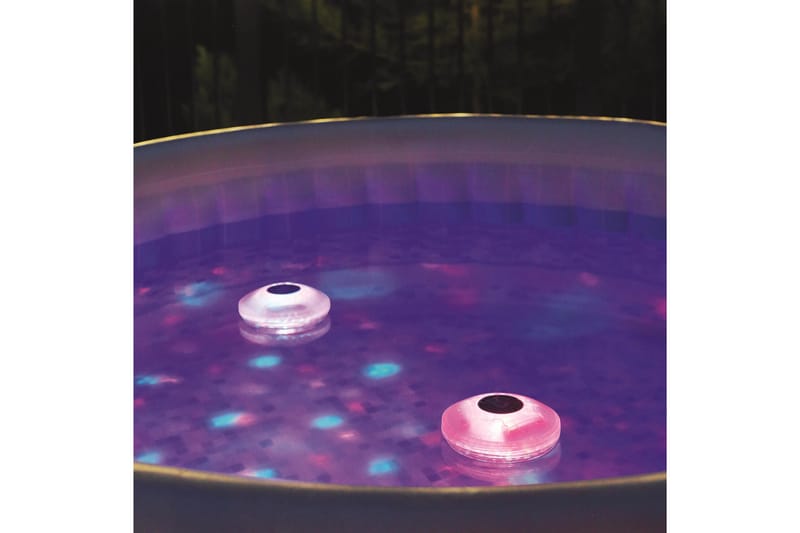 Flydende LED-lys Bestway Rund 14 cm - Bestway - Have - Udendørs miljø - Altan & terrasse - Altanbelysning