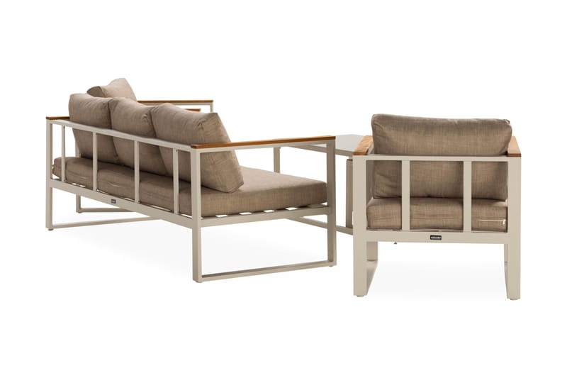 Aspvik Sofa Gruppe 5-sæder - Altanmøbler - Sofagrupper udendørs - Loungesæt