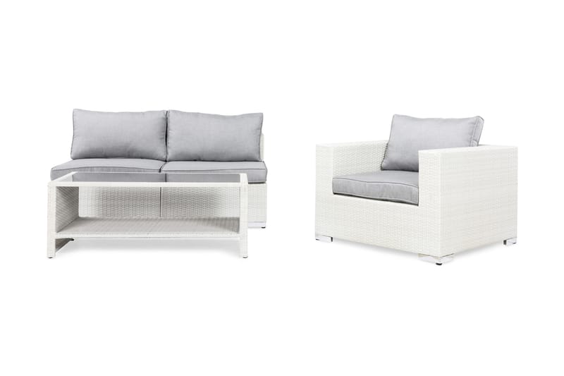 Bahamas Loungegrupp 4 - Polyrattan - Have - Udendørs miljø - Altan & terrasse - Altanmøbler