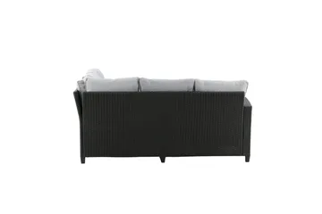 Bentwood Loungesofa 5-sits - Sort/Grå - Havemøbler - Loungemøbler - Sofagrupper udendørs