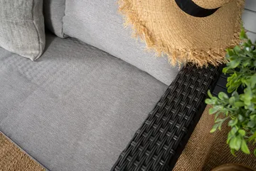 Bentwood Loungesofa 5-sits - Sort/Grå - Havemøbler - Loungemøbler - Sofagrupper udendørs