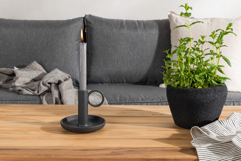 Brasilia Loungesæt Sort - Venture Home - Have - Udendørs miljø - Altan & terrasse - Altanmøbler