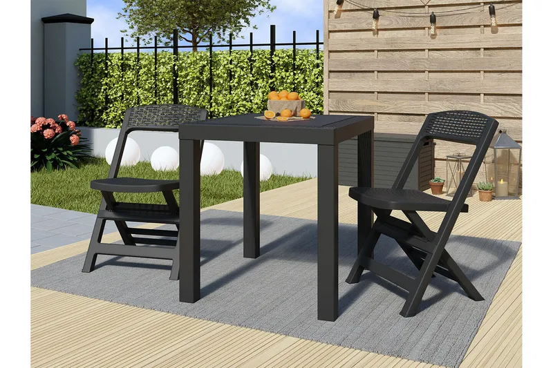 Corpach Soffgrupp Anthracite - Have - Udendørs miljø - Altan & terrasse - Altanmøbler