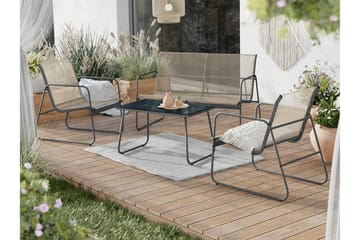 Corpach Soffgrupp Anthracite - Havemøbler - Loungemøbler - Sofagrupper udendørs