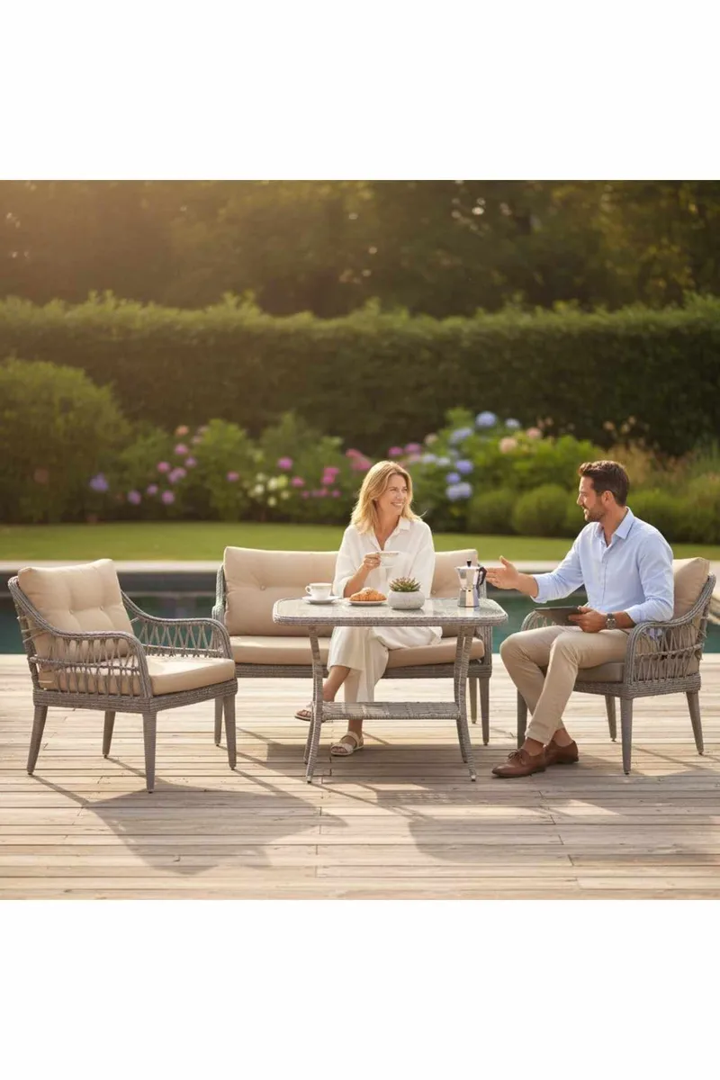 Garden Lounge Set Atelier Del Sofa - Have - Udendørs miljø - Altan & terrasse - Altanmøbler
