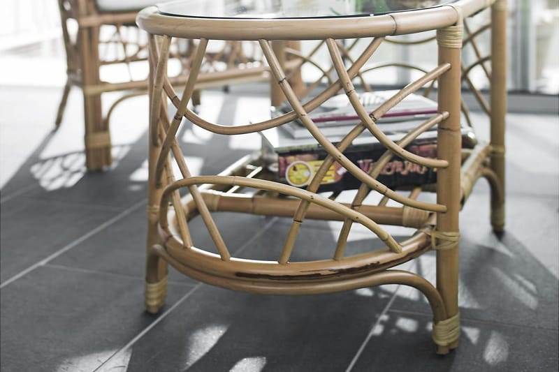 Gimli Loungegruppe - Ægte Rattan - Have - Udendørs miljø - Altan & terrasse - Altanmøbler