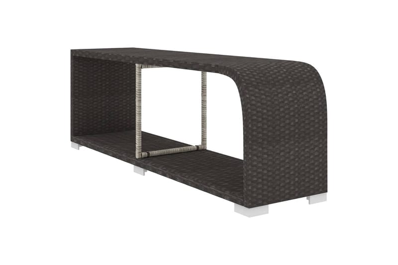Haveloungesæt 10 Dele Med Hynder Polyrattan Sort - Have - Udendørs miljø - Altan & terrasse - Altanmøbler
