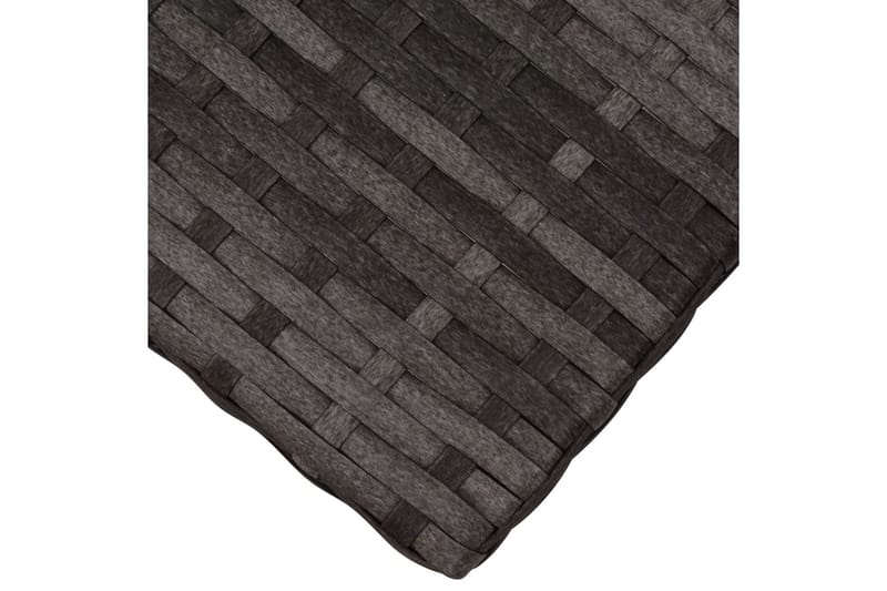 Havesofasæt 4 Dele med Hynder Polyrattan Grå - Grå - Have - Udendørs miljø - Altan & terrasse - Altanmøbler