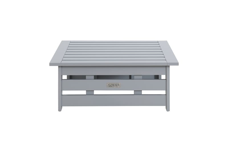 Husarn Sofabord 80 cm Mat Grå - KWA - Have - Udendørs miljø - Altan & terrasse - Altanmøbler