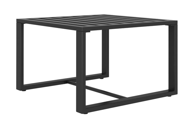 Loungesæt med Hynder 6 Dele Aluminium Antracitgrå - Grå - Have - Udendørs miljø - Altan & terrasse - Altanmøbler