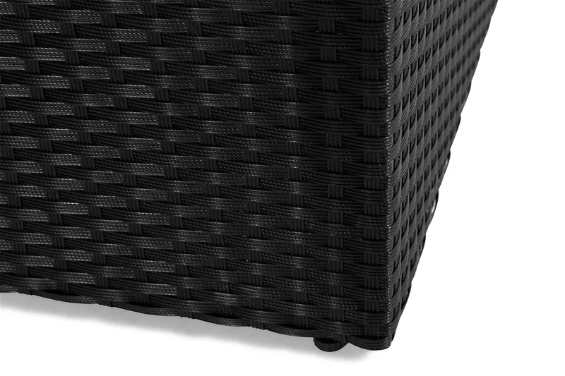 Mendoza 4-personers Sofagruppe - Sort / Sorte puder - Have - Udendørs miljø - Altan & terrasse - Altanmøbler