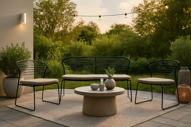 Milano Loungegruppe - Beige - Have - Udendørs miljø - Altan & terrasse - Altanmøbler