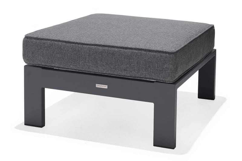 Palau Lænestol med Fodskammel - Grå - Havemøbler - Loungemøbler - Loungestol udendørs