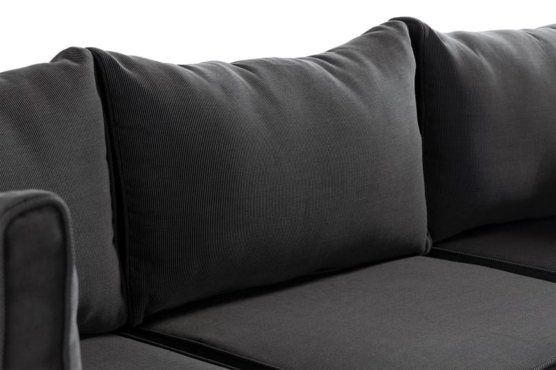 Wisconsin Premium Loungesæt 5-Pers. - Glas/Polyrattan/Sand - Have - Udendørs miljø - Altan & terrasse - Altanmøbler