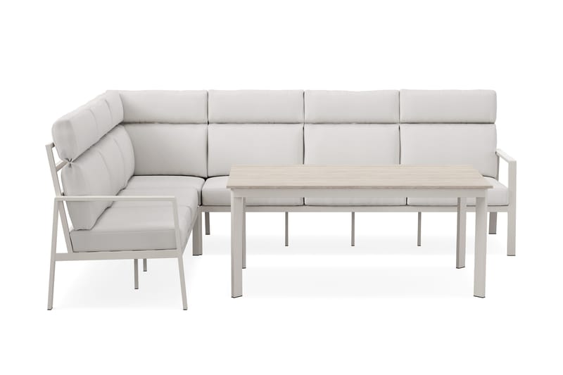 Ariany hjørnesofagruppe til udendørs brug - Beige - Have - Udendørs miljø - Altan & terrasse - Altanmøbler