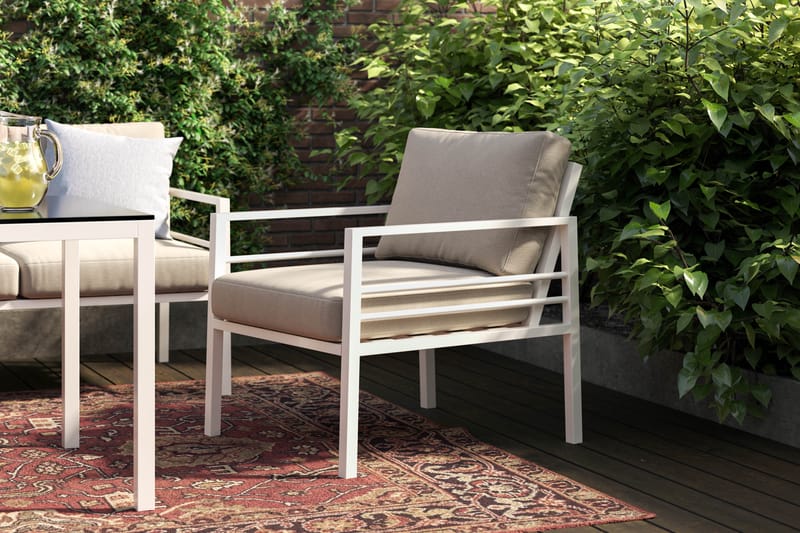 Ariany Sofagruppe 5-personers - Beige - Have - Udendørs miljø - Altan & terrasse - Altanmøbler