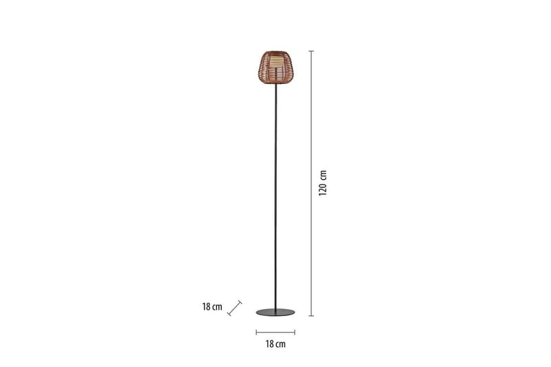 Askia Just Light Gulvlampe - Have - Udendørs miljø - Altan & terrasse - Altanbelysning