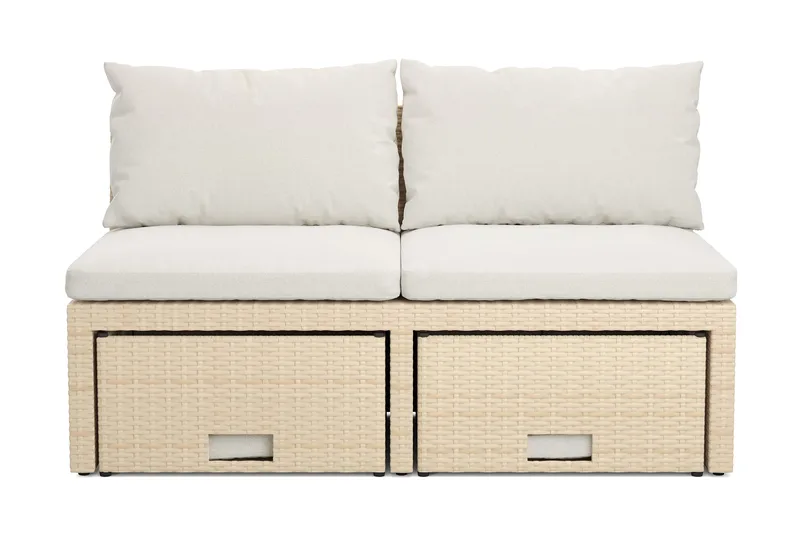 Bahamas Balkongsoffa med Pallar, undefined