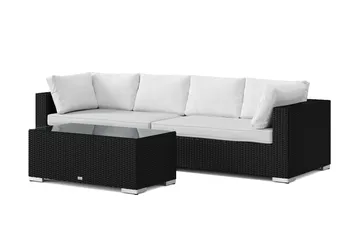 Bahamas udendørs sofa 4-pers med bord