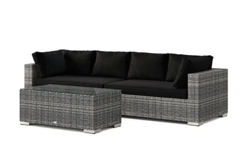 Bahamas udendørs sofa 4-pers med bord