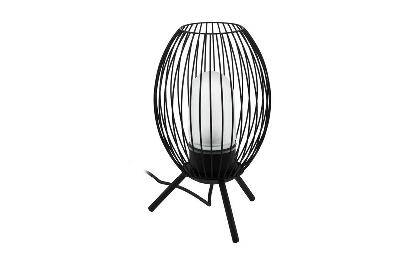 Bordlampe Eglo Fusignano, Hvid/Sort