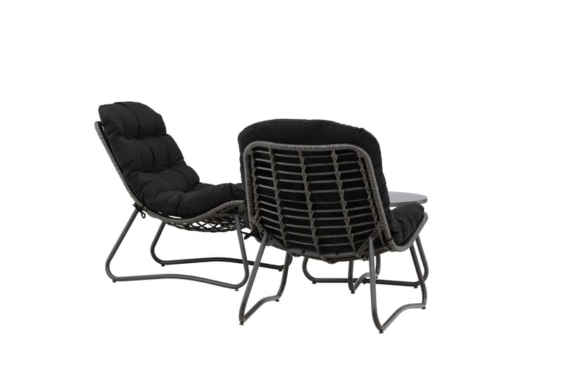 Cala Sofagruppe Udendørs 2-personers - Sort - Have - Udendørs miljø - Altan & terrasse - Altanmøbler