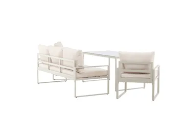 Catania Sofagruppe Udendørs 5-personers - Beige - Havemøbler - Loungemøbler - Sofagrupper udendørs