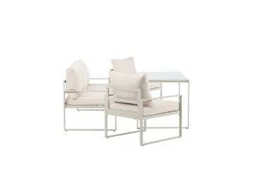 Catania Sofagruppe Udendørs 5-personers - Beige - Havemøbler - Loungemøbler - Sofagrupper udendørs