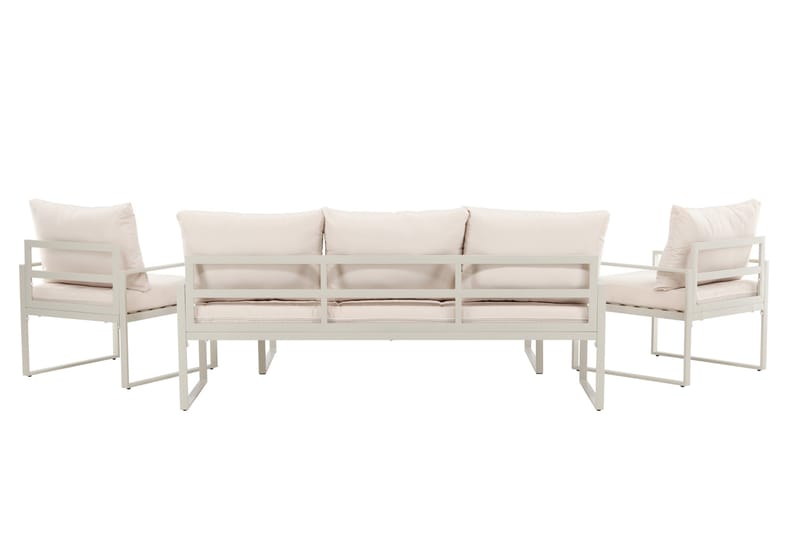 Catania Sofagruppe Udendørs 5-personers - Beige - Have - Udendørs miljø - Altan & terrasse - Altanmøbler