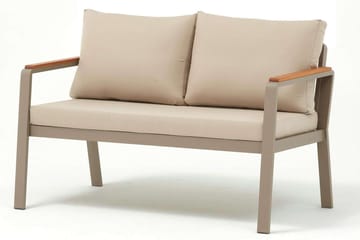 Estra Loungegruppe udendørs - Beige - Havemøbler - Loungemøbler - Sofagrupper udendørs