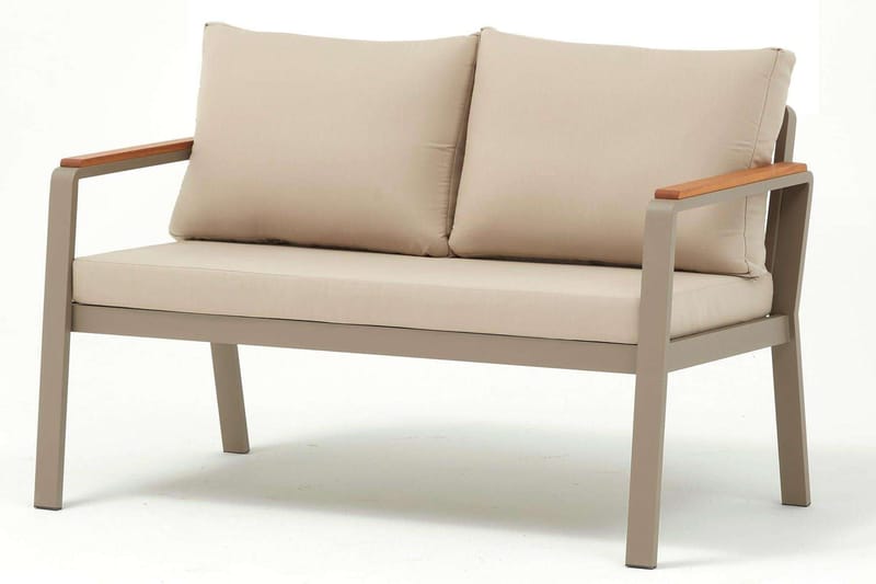 Estra Loungegruppe udendørs - Beige - Have - Udendørs miljø - Altan & terrasse - Altanmøbler