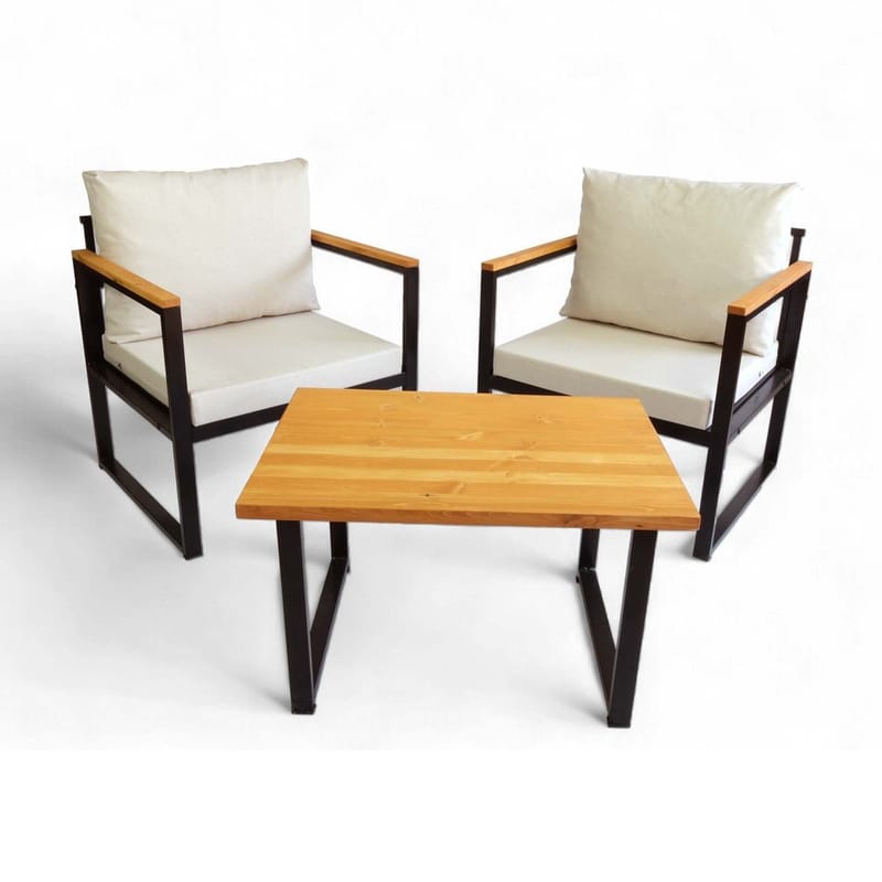 Feylan 2-personers Sofagruppe Udendørs, Beige