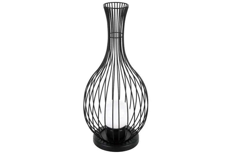 Gulvlampe Eglo Fossombrone, Hvid/Sort