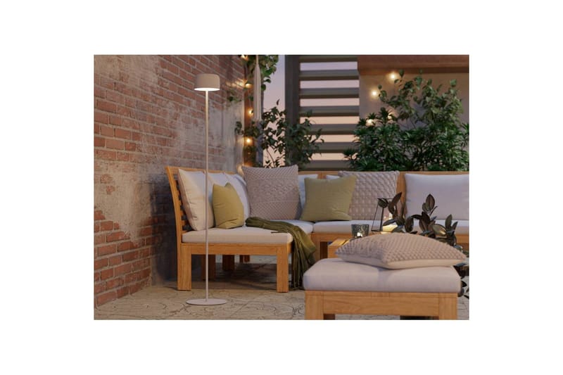 Gulvlampe Eglo Roccanova-L Hvid - Hvid - Have - Udendørs miljø - Altan & terrasse - Altanbelysning