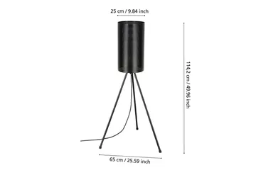 Gulvlampe Udendørsbelysning Eglo Ladunara - Sort - Have - Udendørs miljø - Altan & terrasse - Altanbelysning