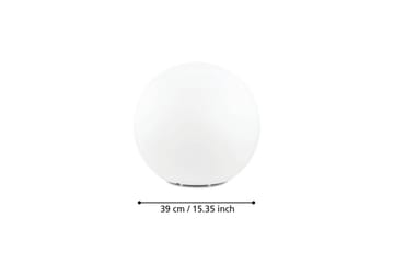 Gulvlampe Udendørsbelysning Eglo Monterolo 390 mm - Hvid - Have - Udendørs miljø - Altan & terrasse - Altanbelysning